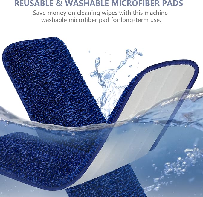 Spray Mops for Floor Cleaning, TRAV-ROUND Microfiber Wood Floor Mop - Image 4
