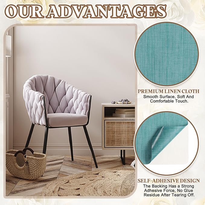 PATIKIL Linen Repair Patch, 8 x 11 Inch Self-Adhesive Linen Fabric Repair - Image 3