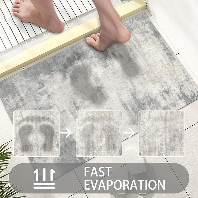 Ultra Thin Door Mat Indoor Entrance, 1/10 in Thin Door Mats - Image 5