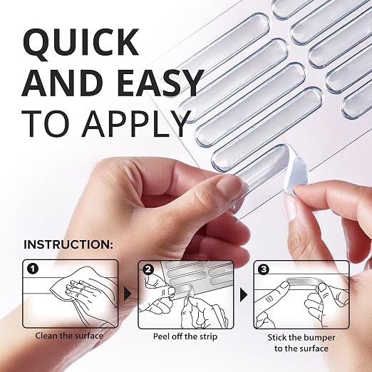 X-Protector Cabinet Door Bumper Strips - Image 5