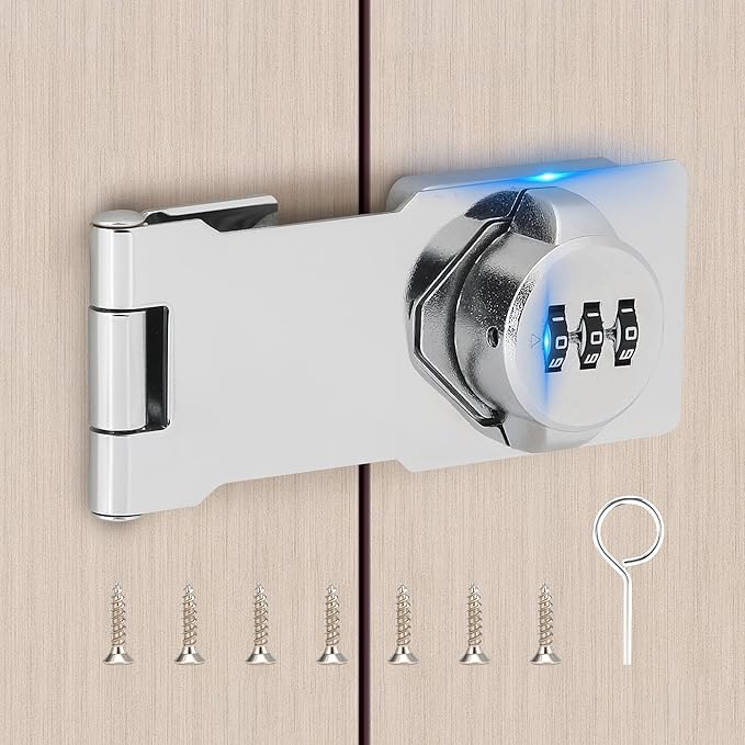 Keyless Cabinet Lock with Combination Code by TOKCKYBL