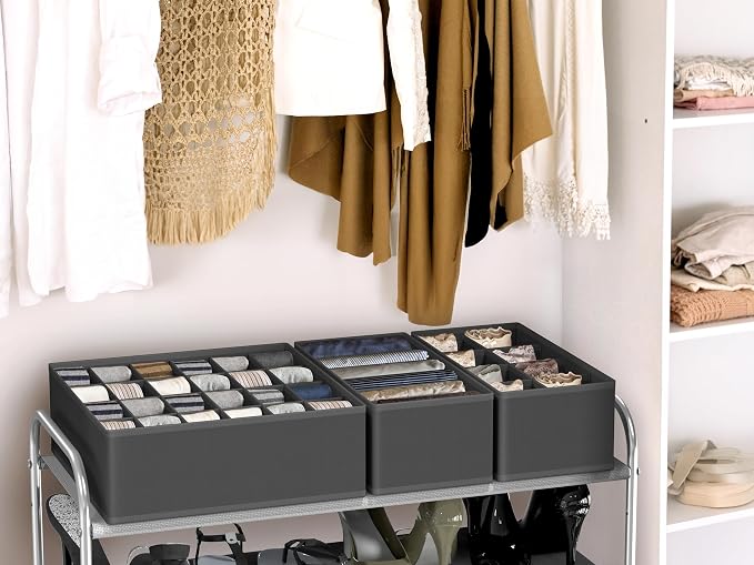 Simple Houseware 4-Pack Drawer Organizer Set - Image 8