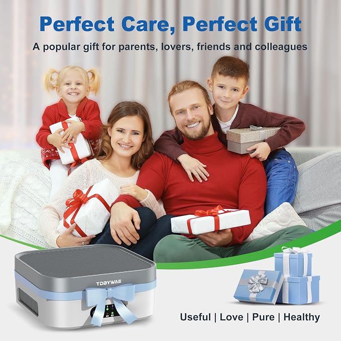 Air Purifier 2 Pack for Bedroom Up to 1200 ft², H13 True HEPA Air Purifier for - Image 9