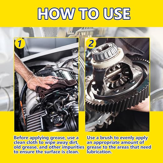 AstraVox Multi-Purpose White Lithium Grease, 60ml Automotive Grease - Image 6