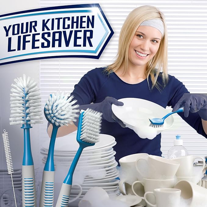 Dish Brush Set of 4 - Image 7