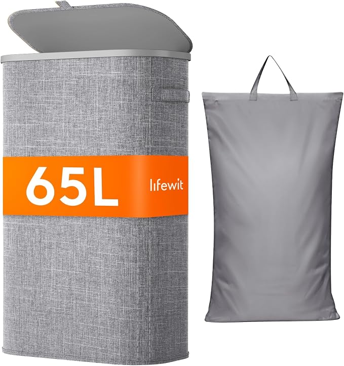 Lifewit 65L Slim Laundry Basket by Lifewit