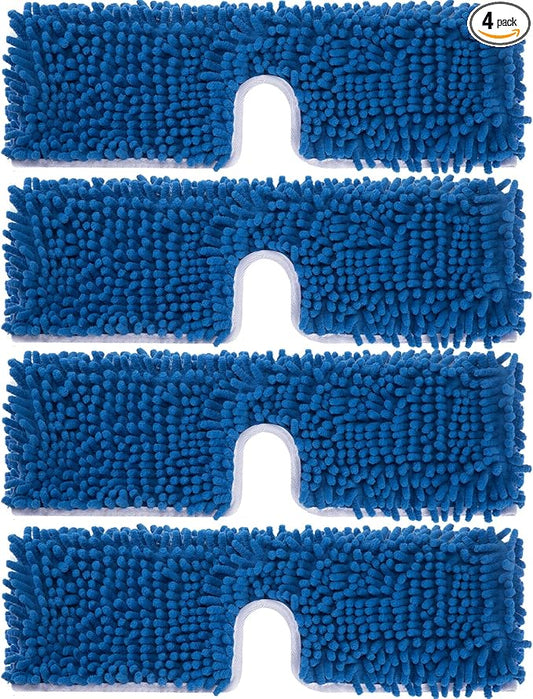 4 Pack Chenille Mop Heads Replacements Compatible by Unknown