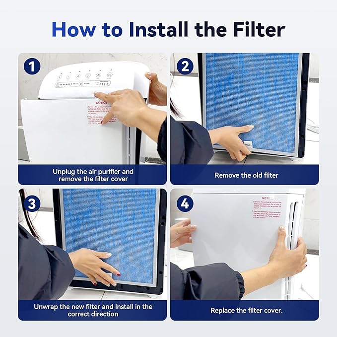 Membrane Solutions MSA3/MSA3S Genuine Original Air Purifier Filter Replacement - Image 7