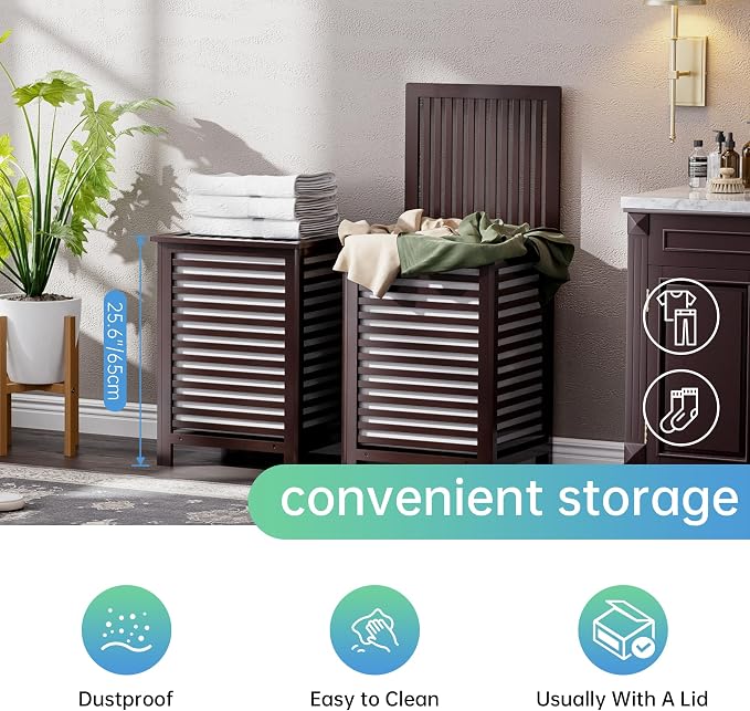 SMIBUY Double Laundry Hamper