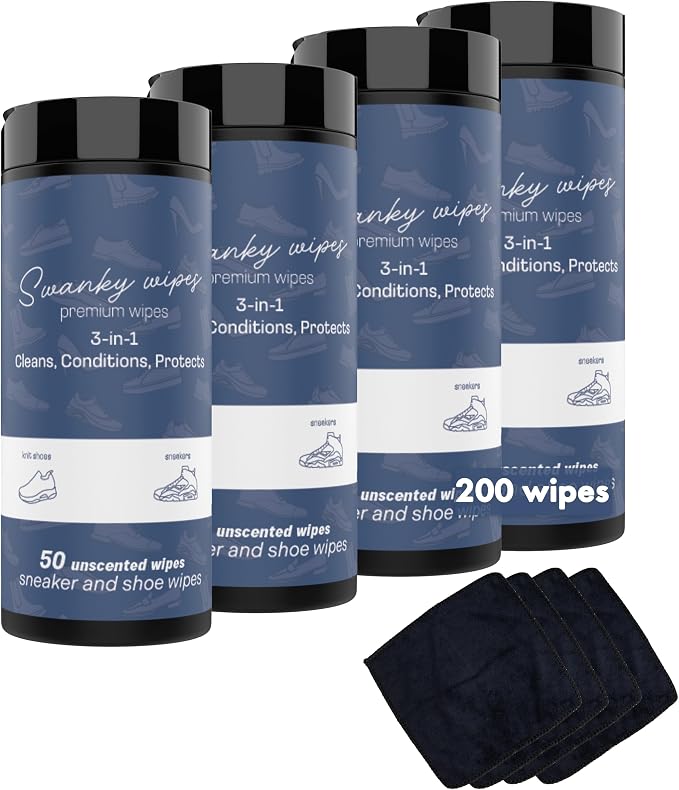 Swanky Shoe Cleaner Wipes by SwankyWipes