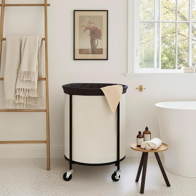 StorageWorks Rolling Laundry Basket, Laundry Hamper - Image 5
