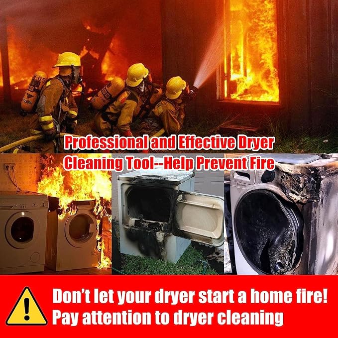 Sealegend 50 Feet Dryer Vent Cleaner Kit/Lint Remover/Fireplace Chimney - Image 8
