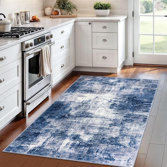 IOHOUZE Abstract Area Rug 4x6 Ft Washable Rugs - Image 2