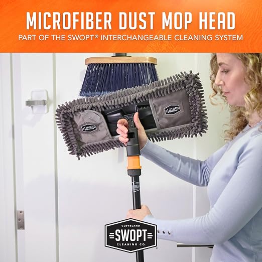 SWOPT 18” Microfiber Dust Mop Head - Image 5