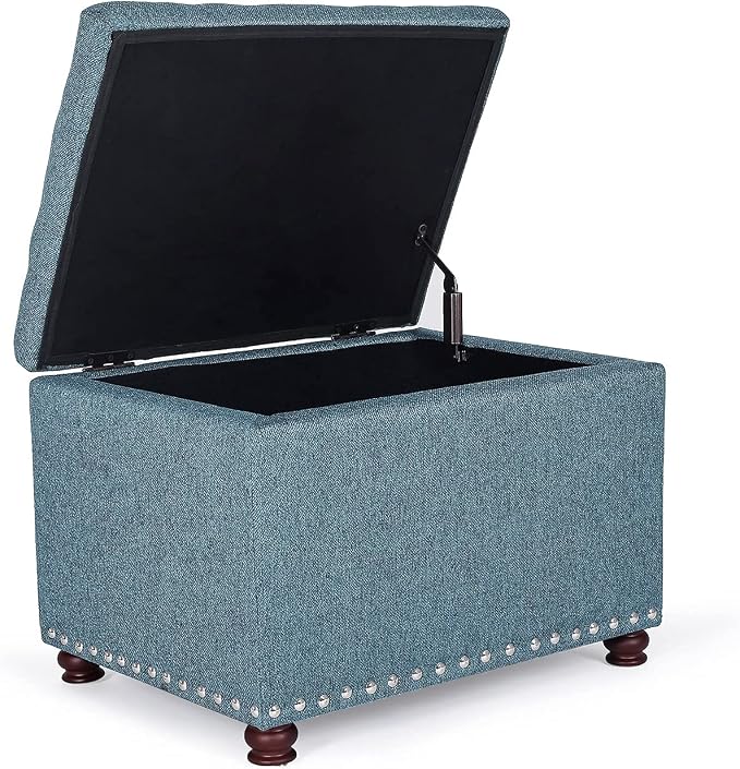 Joveco 24" Ottoman with Storage - Image 4