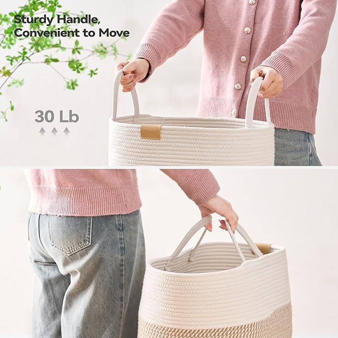 Laundry Hamper 75L, Large Laundry Basket - Image 4