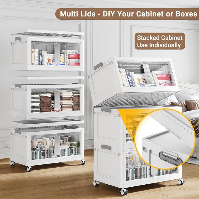 BROVIEW 480QT Stackable Storage Bins - Image 4