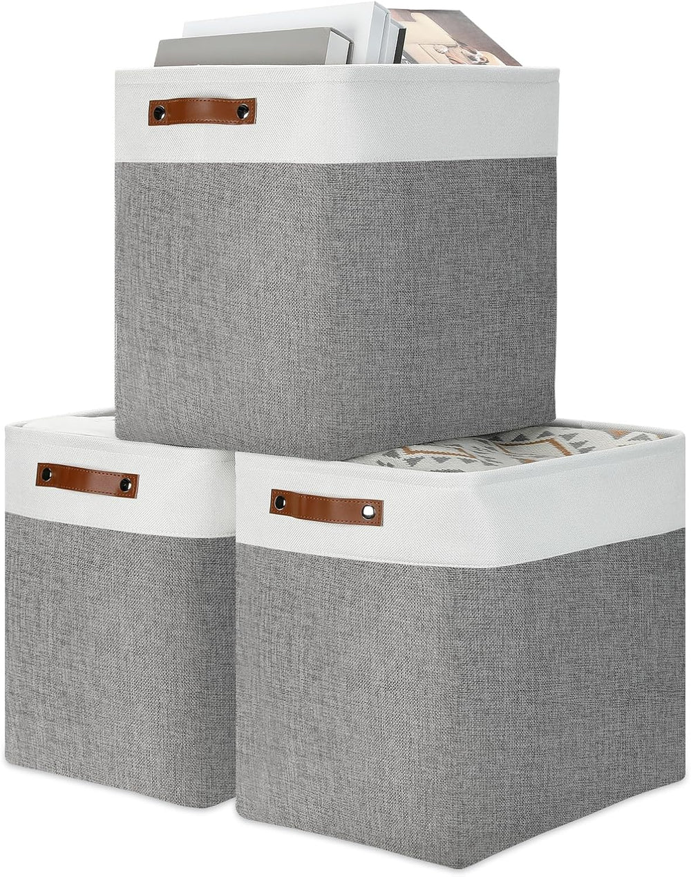 DULLEMELO Storage Baskets 17 inch Large Basket