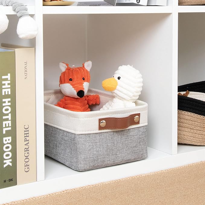 DULLEMELO Small Collapsible Fabric Basket - Image 3