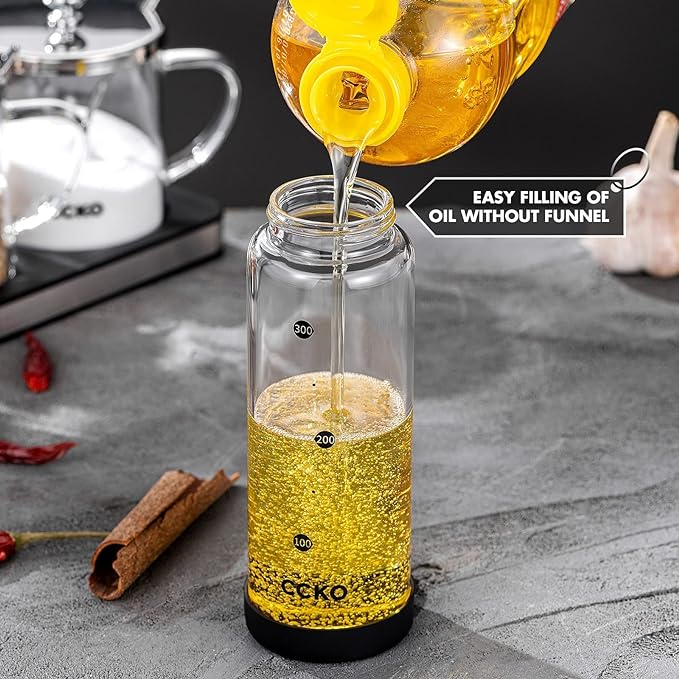 Glass Olive Oil Dispenser Bottle - Image 6