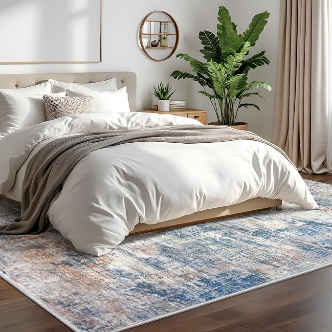 IOHOUZE Abstract Area Rugs 6x9 Ft Washable Rugs - Image 8