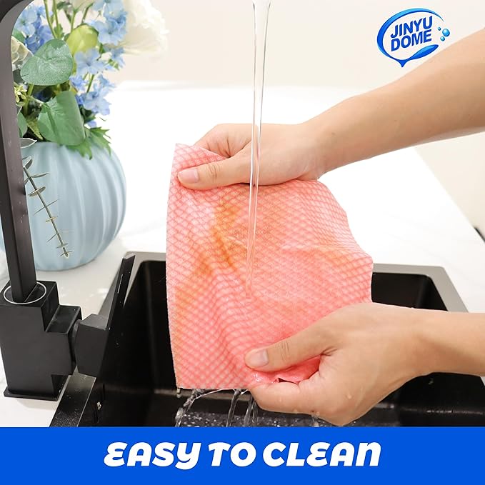 Disposable Kitchen Cleaning Cloths Dish Towels Dish Cloth Reusable Cloths - Image 7
