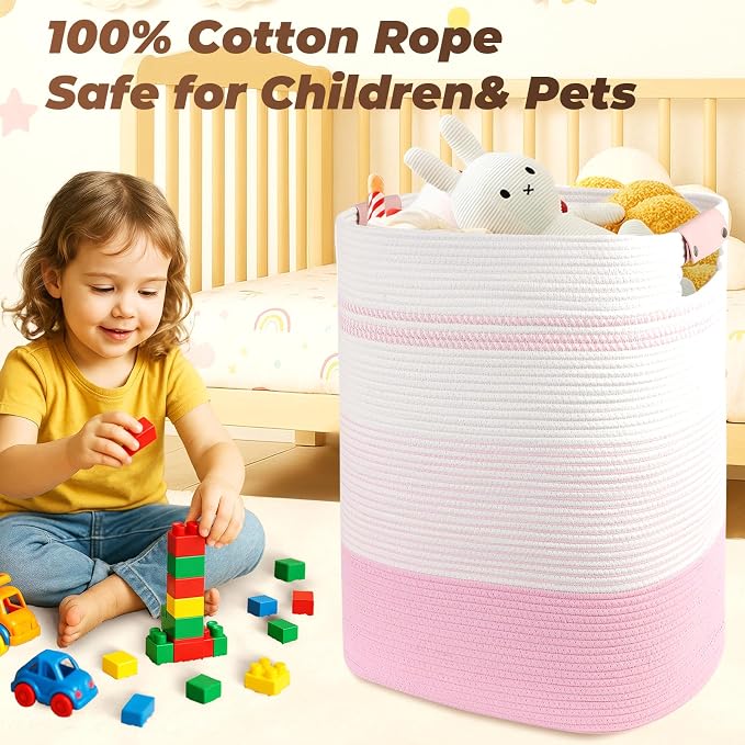 Laundry Basket with Handles - Image 8