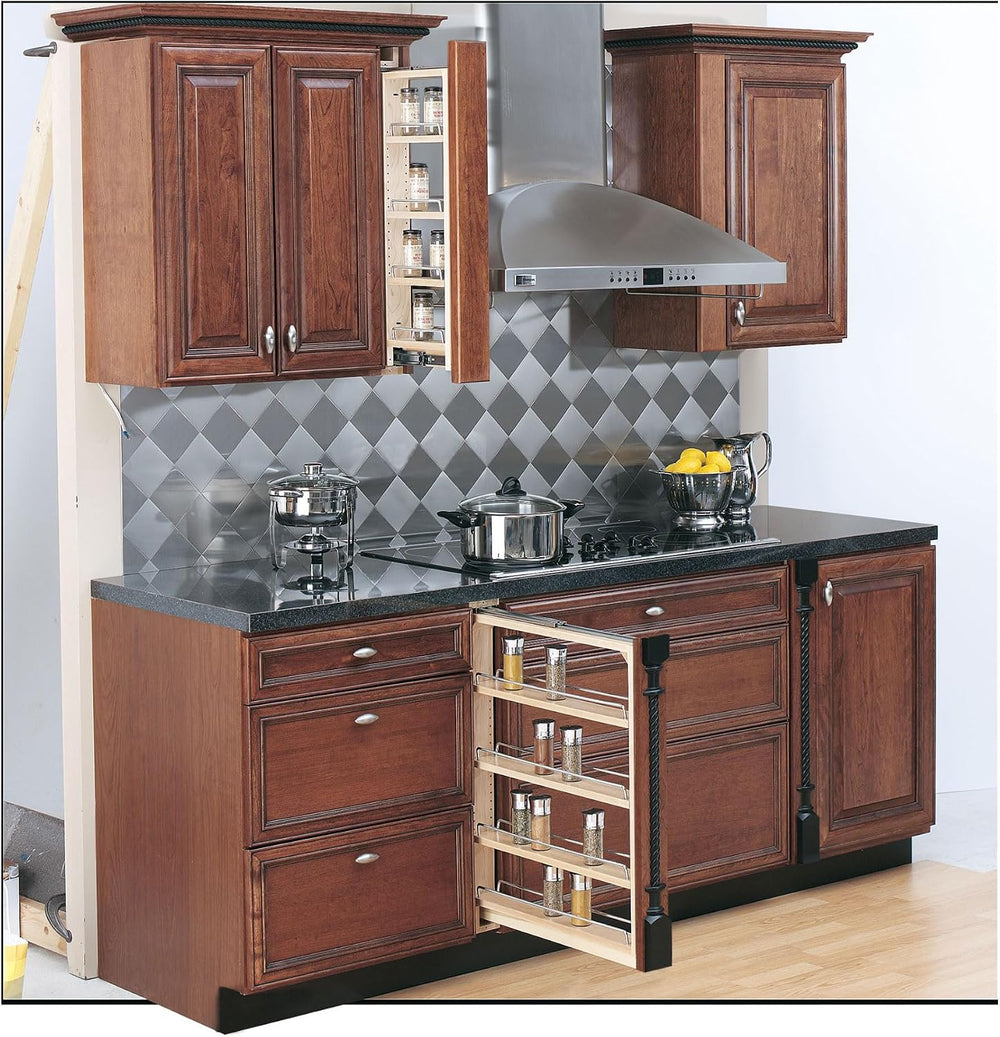 Rev-A-Shelf Kitchen Cabinet Pullout Base Filler, 3" W x 30" H