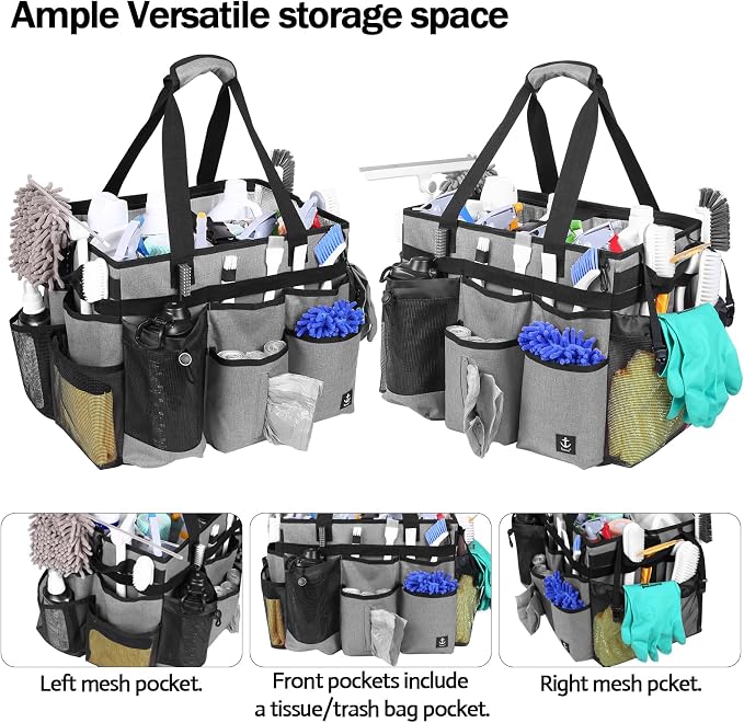 Extra large Rolling Cleaning caddy bag - Image 8