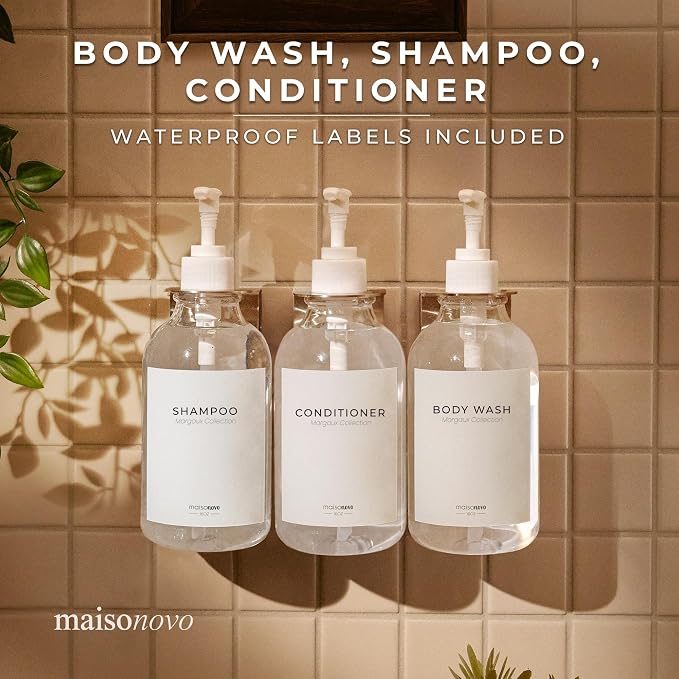 MaisoNovo Shampoo and Conditioner Dispenser - Image 5