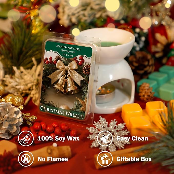 SCENTORINI Christmas Wax Melts, Soy Wax Melts - Image 6