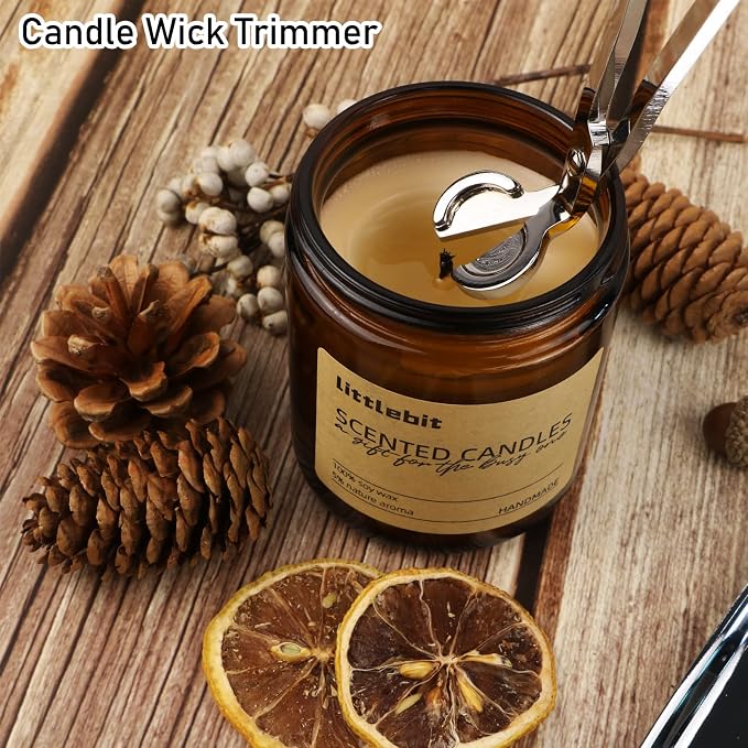 5 in 1 Candle Accessory Set, Candle Wick Trimmer Cutter, Candle Snuffer & - Image 4