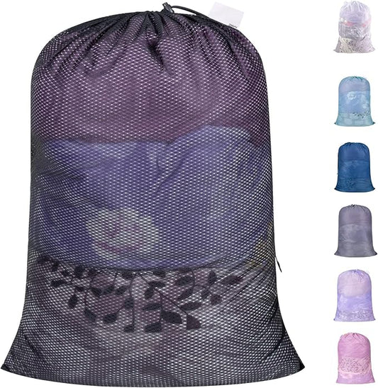 Polecasa Diamond Mesh Laundry Bags, 24 x 36 inches Heavy Duty Mesh Laundry Bag by Polecasa