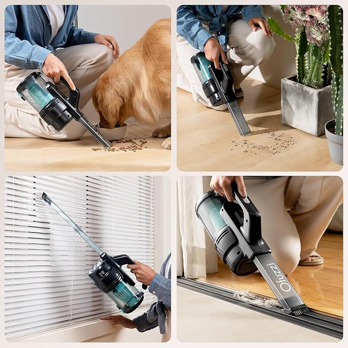 Ofuzzi H9 Pro Handheld Vacuum Cleaner, Extra-Long Crevice Tool, 40AW/13kPa - Image 8
