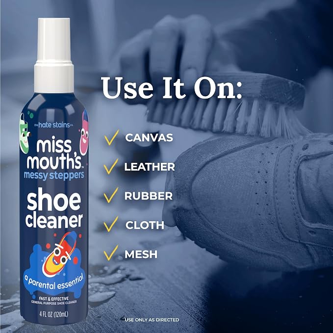 Miss Mouth's Messy Eater Stain Treater and Messy Steppers Shoe Cleaner Magic Duo - Image 4