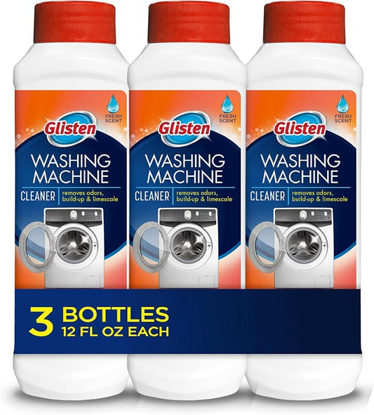 Glisten Washing Machine Cleaner, Helps Remove Odor, and Limescale, Fresh Scent by Glisten