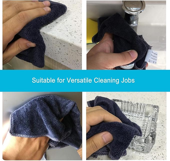 Microfiber Cleaning Cloth Ultra Absorbent & Soft Micro Fiber Cloth - Image 6