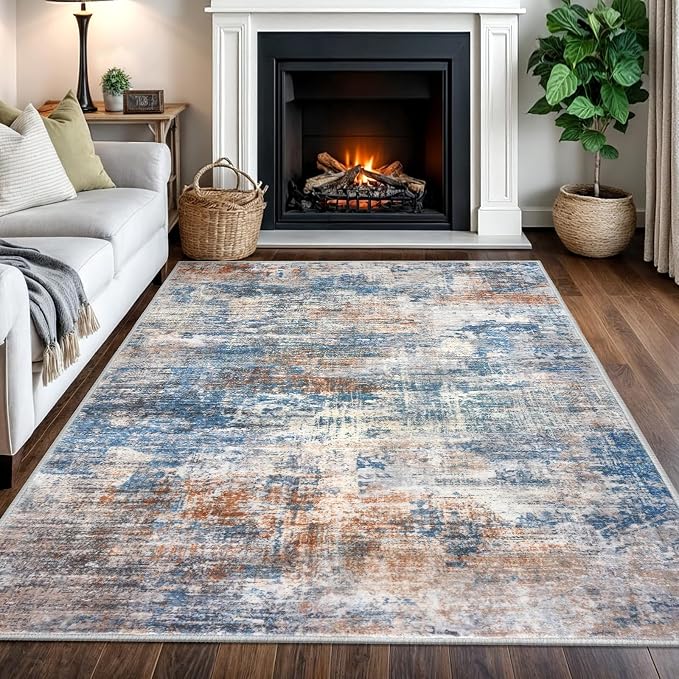 IOHOUZE Abstract Area Rugs 5x7 Ft Washable Rugs by iOhouze