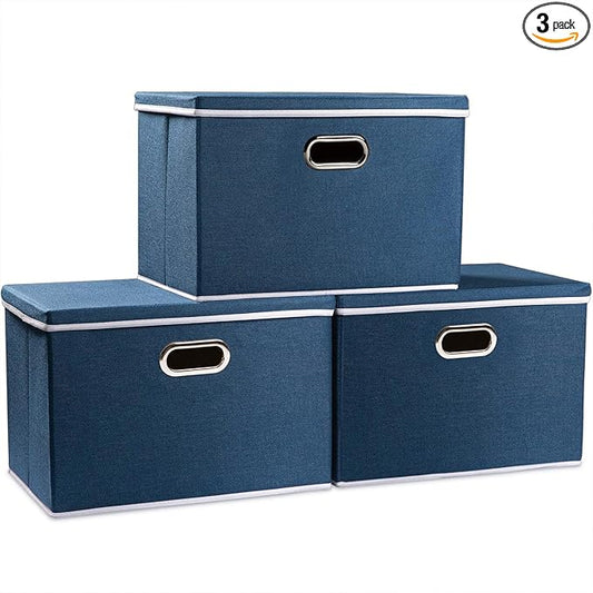PRANDOM Large Collapsible Storage Bins by Prandom