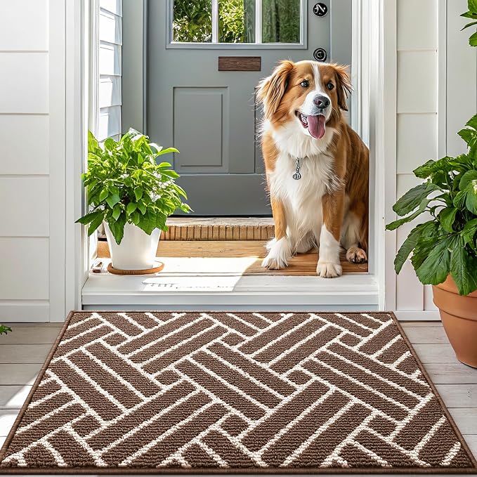 OLANLY Indoor Door Mat, 48x32 Inch, Dirt Resistant and Absorbent, Non-Slip - Image 6