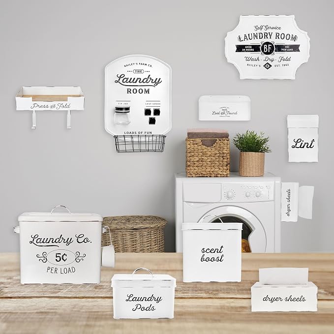 AuldHome Design Farmhouse Laundry Powder Container - Image 9
