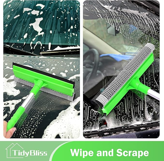 Window Squeegee Professional, 56” Car Windshield Glass Cleaner Tool - Image 5