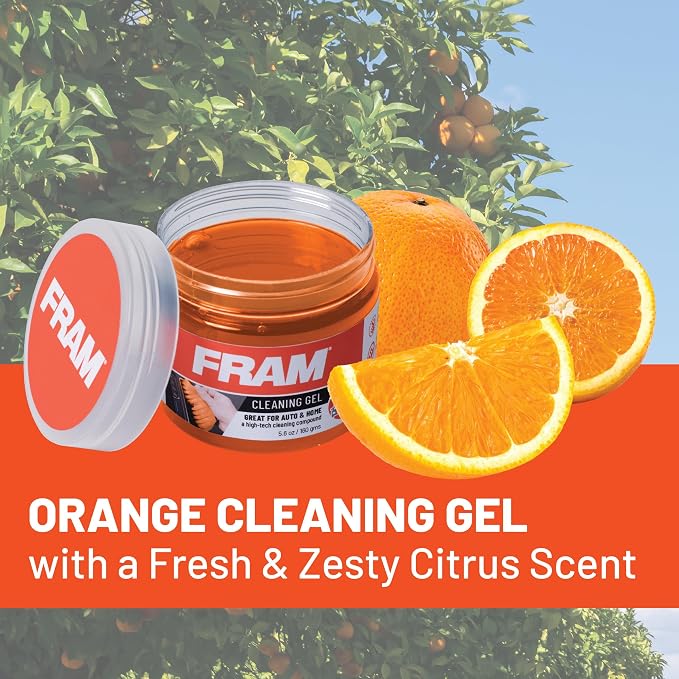 FRAM FEK40007AM Cleaning Gel for Car, Interior Cleaning Slime for Bike - Image 2