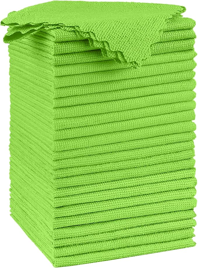 Orighty Microfiber Cleaning Cloth, 24 Pack Highly Absorbent Cleaning Supplies by AllRightinOrighty