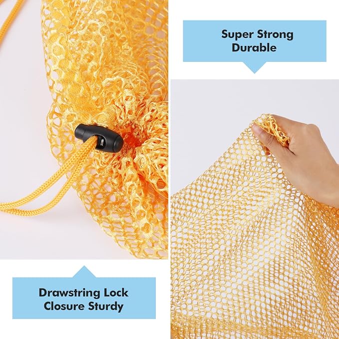 4Pcs Mesh Laundry Bags Washing Machine Mesh Wash Bags - Image 5