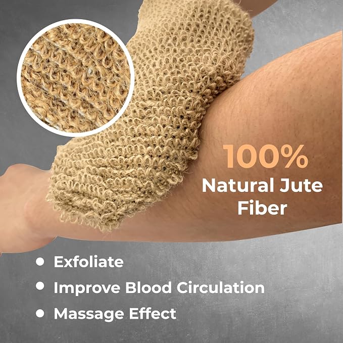 GUARD&MARINE Natural Shower Mitts - Image 2