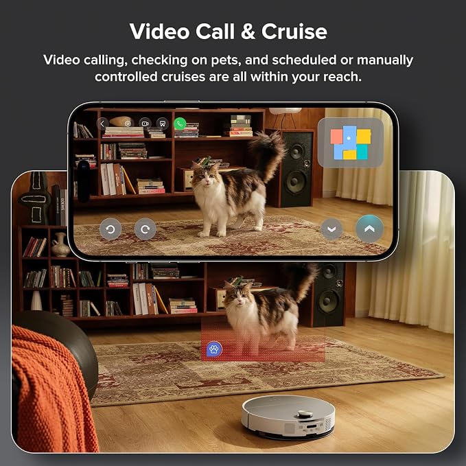 roborock Saros 10 Robot Vacuum and Mop, 000Pa Suction, AI Obstacle Avoidance - Image 8