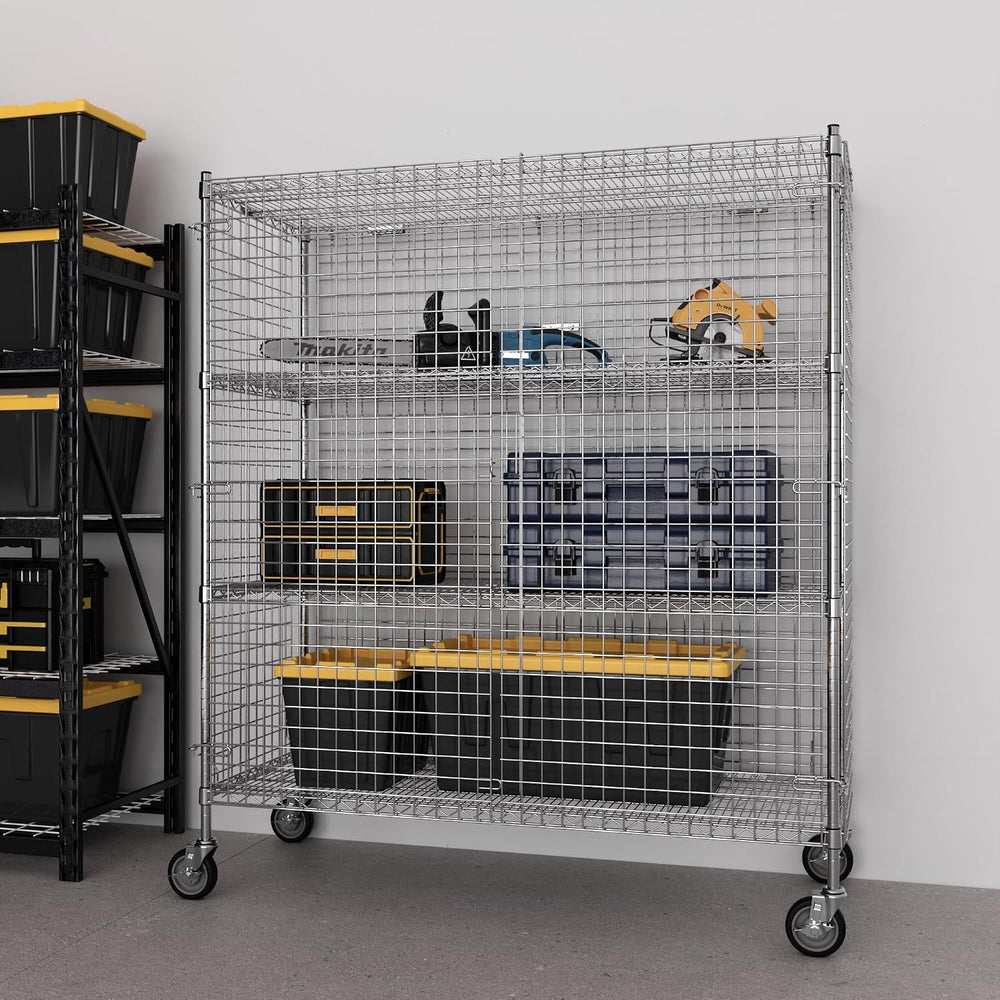 24" W x 60" L x 69" H Heavy Duty Utility Commercial Grade Meta...