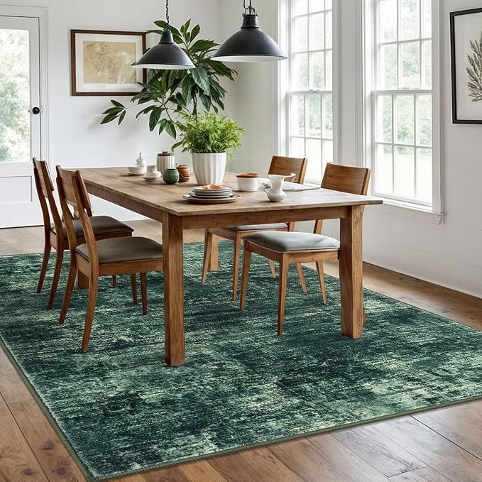 IOHOUZE Abstract Area Rugs 6x9 Ft Washable Rugs - Image 2