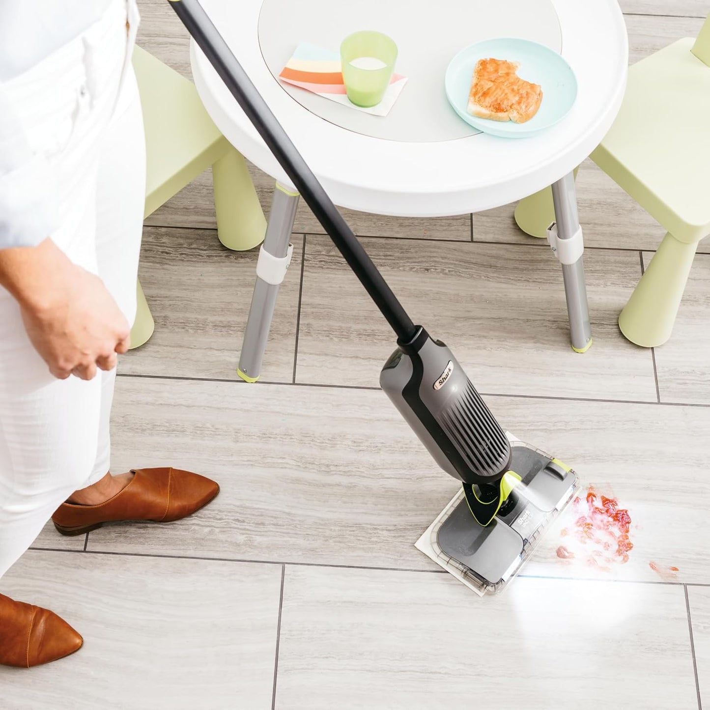 Shark VACMOP Disposable Hard Floor Pad Refills, Compatible with VM252 & VM180, No-Touch Disposal, for use on All Sealed Floors - Stone, Hardwood, Laminate & Tile, (32 Count Total), VMP32